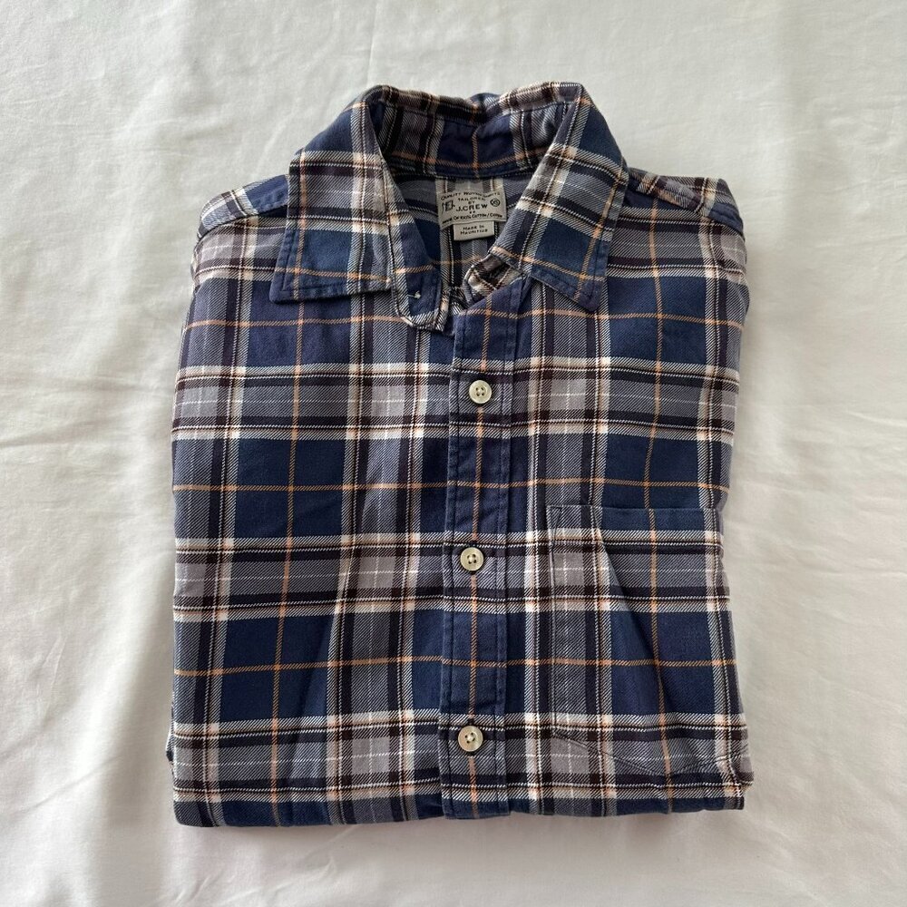 JCrew Flannel Long Sleeve Button Down